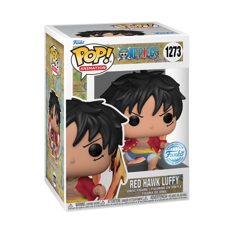 One Piece - Red Hawk Luffy (with chase) Pop! Vinyl [RS]