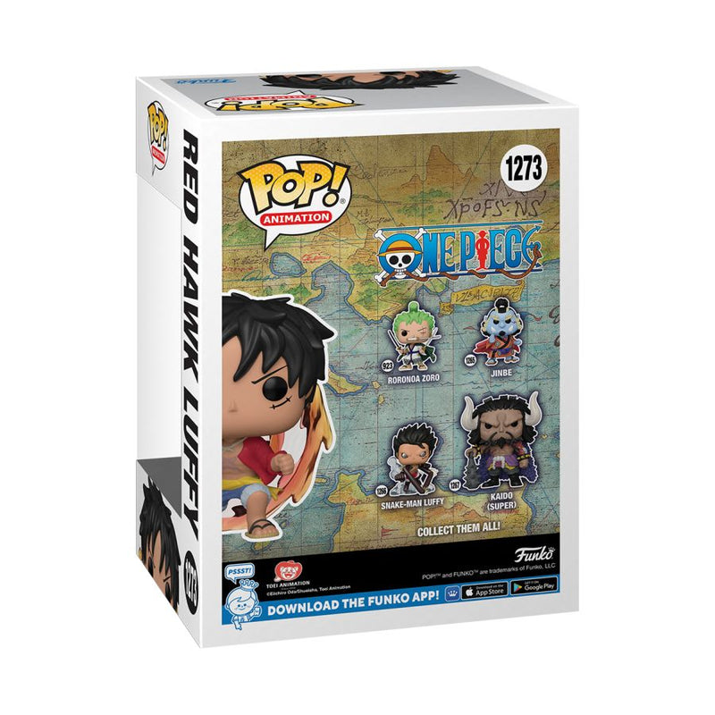 One Piece - Red Hawk Luffy (with chase) Pop! Vinyl [RS]