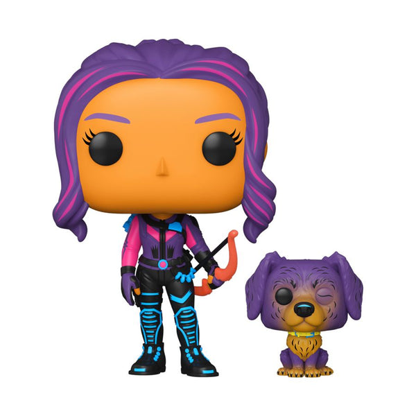 Hawkeye - Kate Bishop & Lucky Black Light Pop! Vinyl [RS]