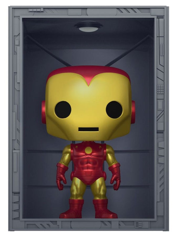 Marvel Comics - Hall of Armor: Iron Man Model IV Metallic Pop! Deluxe