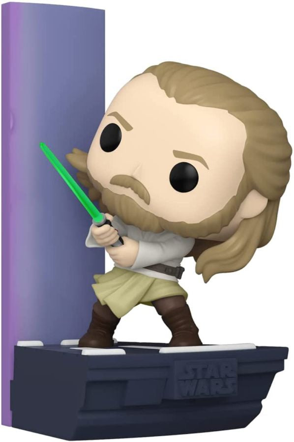Star Wars - Duel of the Fates: Qui-Gon Jin US Exclusive Pop! Deluxe [RS]