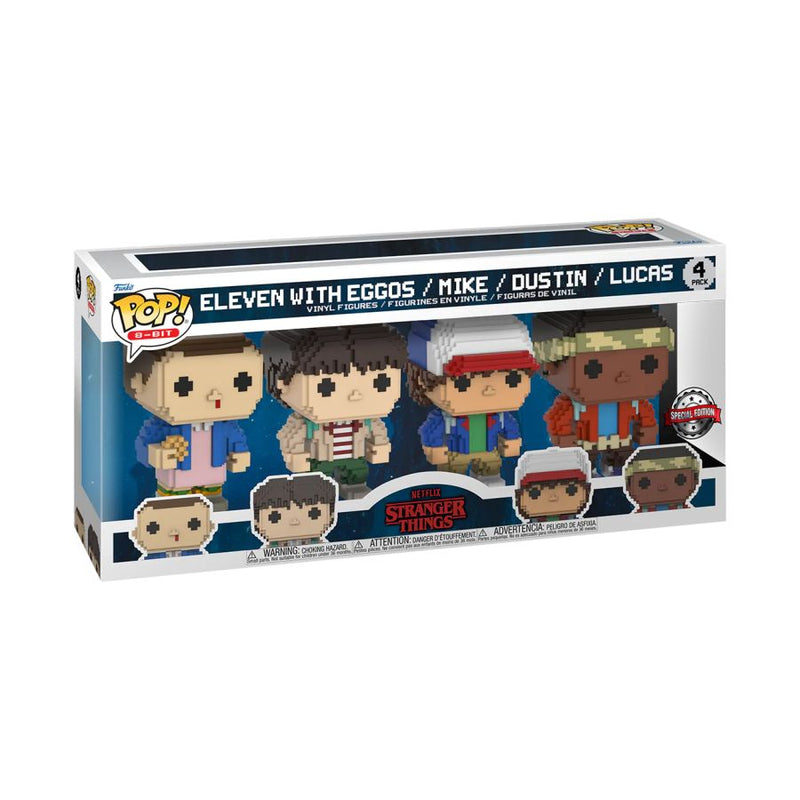 Stranger Things - 8-Bit Kids Pop! 4-Pack [RS]