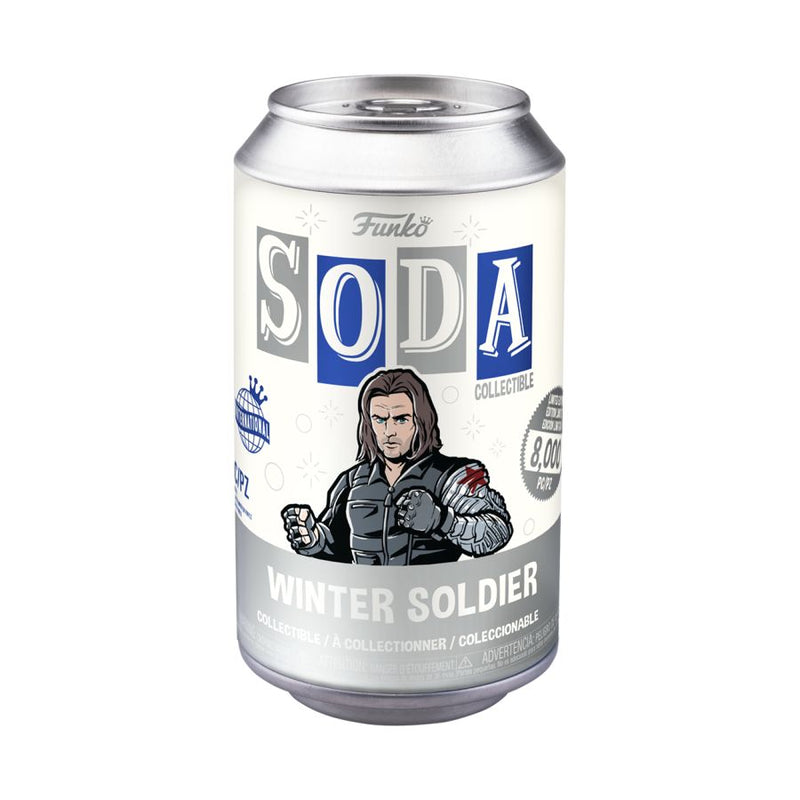 Captain America 3: Civil War - Winter Soldier (with chase) Vinyl Soda