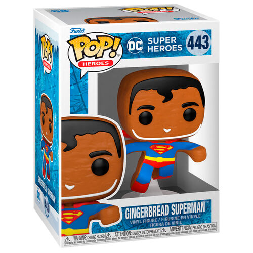 DC Comics - Gingerbread Superman Pop! Vinyl