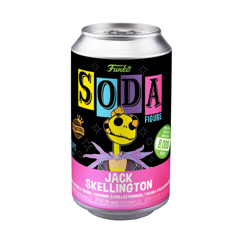 The Nightmare Before Christmas - Jack Skellington with Snake (with chase) Vinyl Soda [RS]