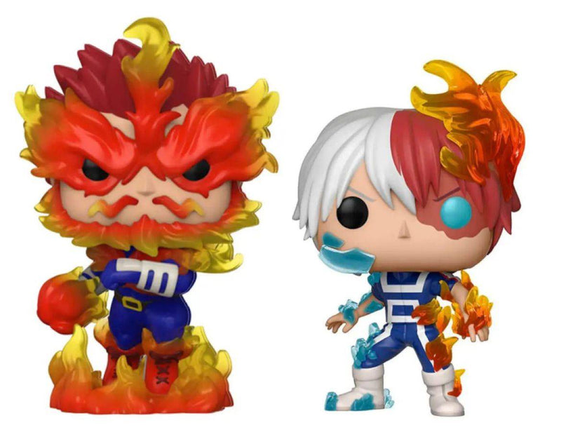 My Hero Academia - Endeavor & Todoroki Pop! Vinyl 2-Pack [RS]