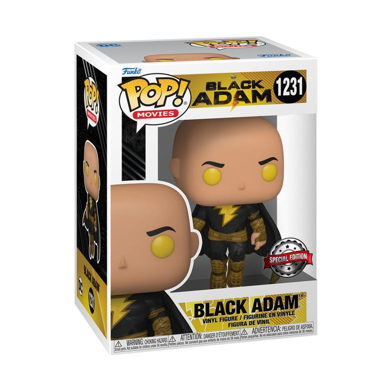 Black Adam (2022) - Black Adam Glow US Exclusive Pop! Vinyl [RS]