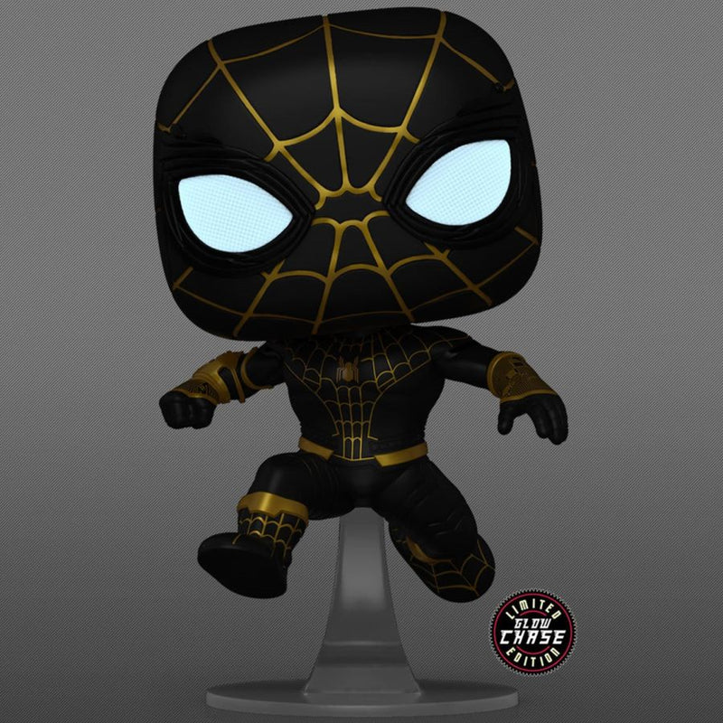 Spider-Man: No Way Home - Spider-Man (Black Suit) Unmasked (with chase) Pop! Vinyl [RS]