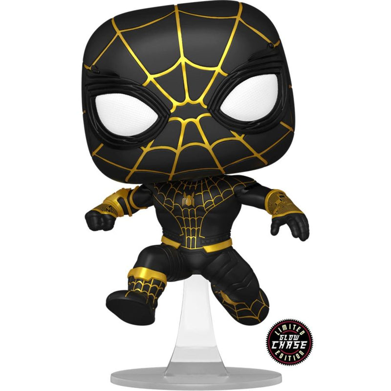 Spider-Man: No Way Home - Spider-Man (Black Suit) Unmasked (with chase) Pop! Vinyl [RS]