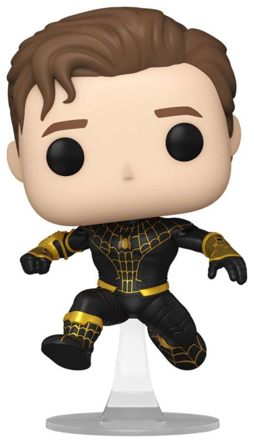 Spider-Man: No Way Home - Spider-Man (Black Suit) Unmasked (with chase) Pop! Vinyl [RS]