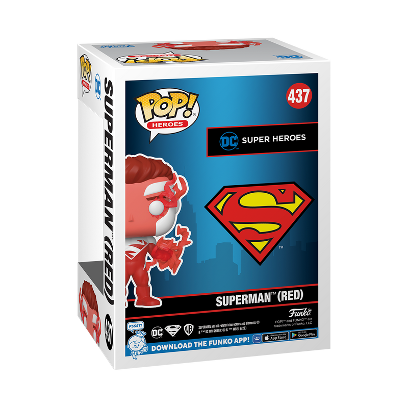 DC Comics - Superman (Red) Pop! Vinyl NYCC 2022 [RS]