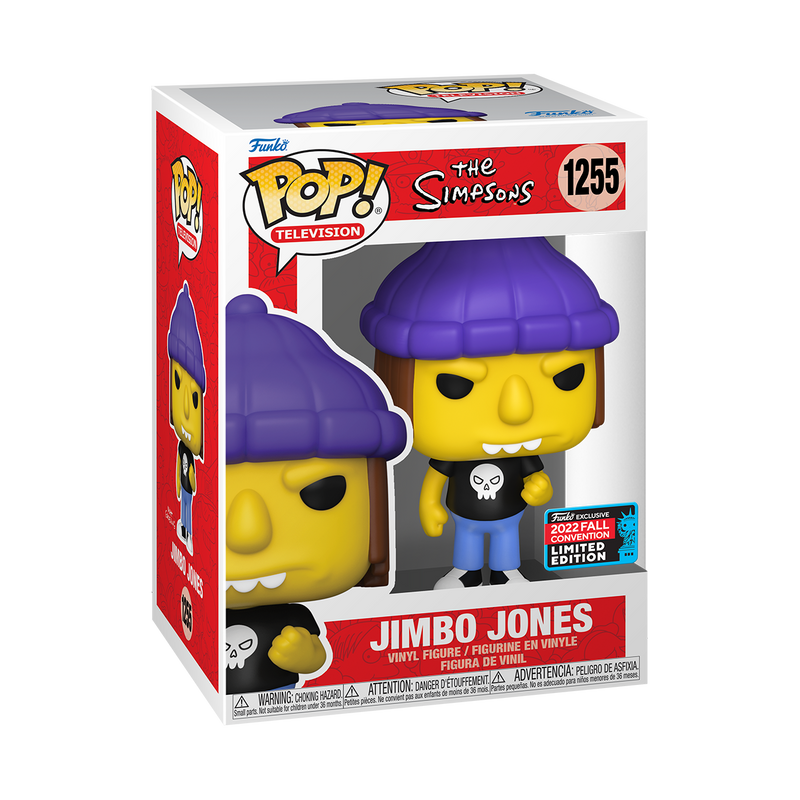 The Simpsons - Jimbo Jones Pop! Vinyl NYCC 2022 [RS]