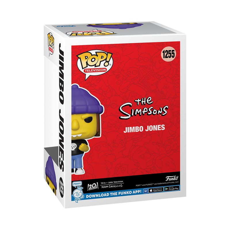The Simpsons - Jimbo Jones Pop! Vinyl NYCC 2022 [RS]
