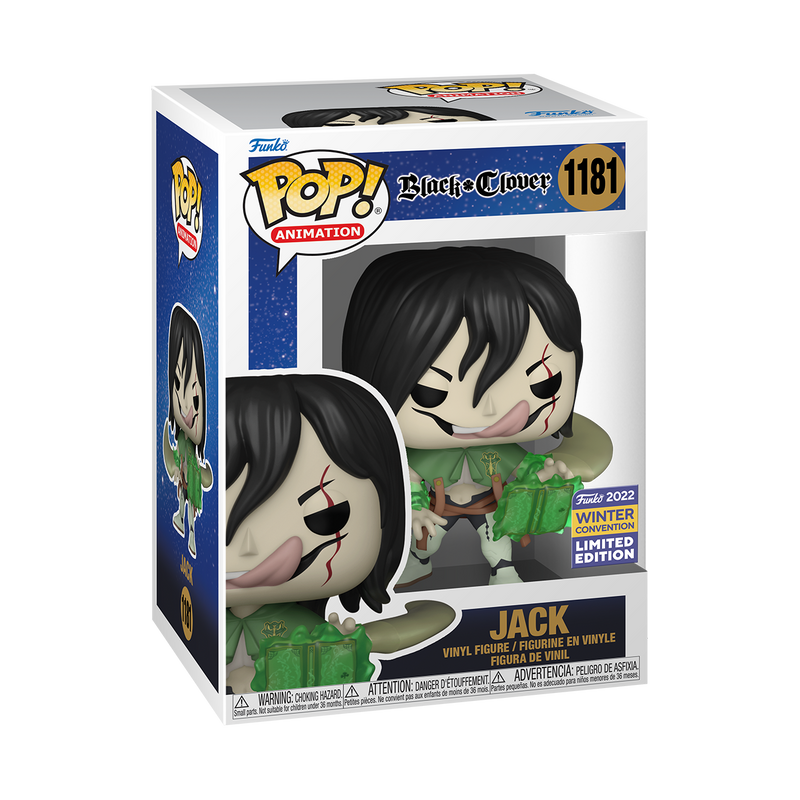 Black Clover - Jack (Ripper) Winter Con 2022 Pop! Vinyl BC22 [RS]