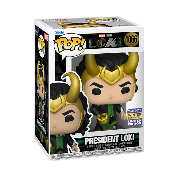 Loki (TV) - President Loki Bitten Pop! Vinyl Winter Con 2022 BC22 [RS]