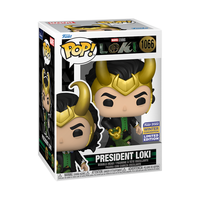 Loki (TV) - President Loki Bitten Pop! Vinyl Winter Con 2022 BC22 [RS]