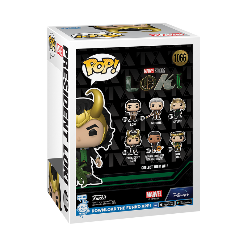 Loki (TV) - President Loki Bitten Pop! Vinyl Winter Con 2022 BC22 [RS]