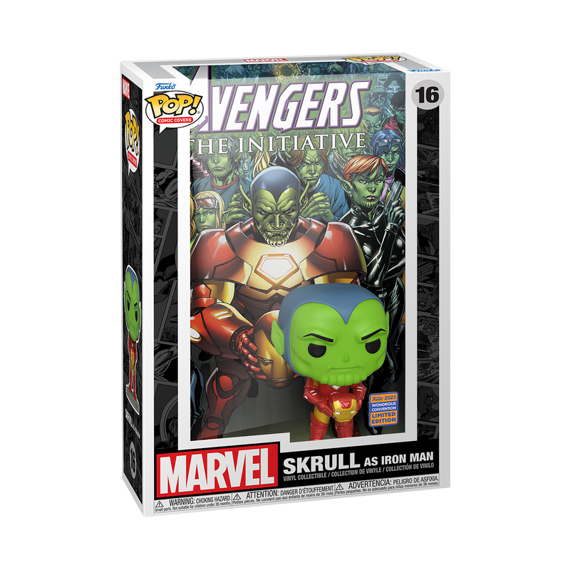 Marvel Comics - Iron Man Skrull WonderCon Pop! Comic Cover WC23