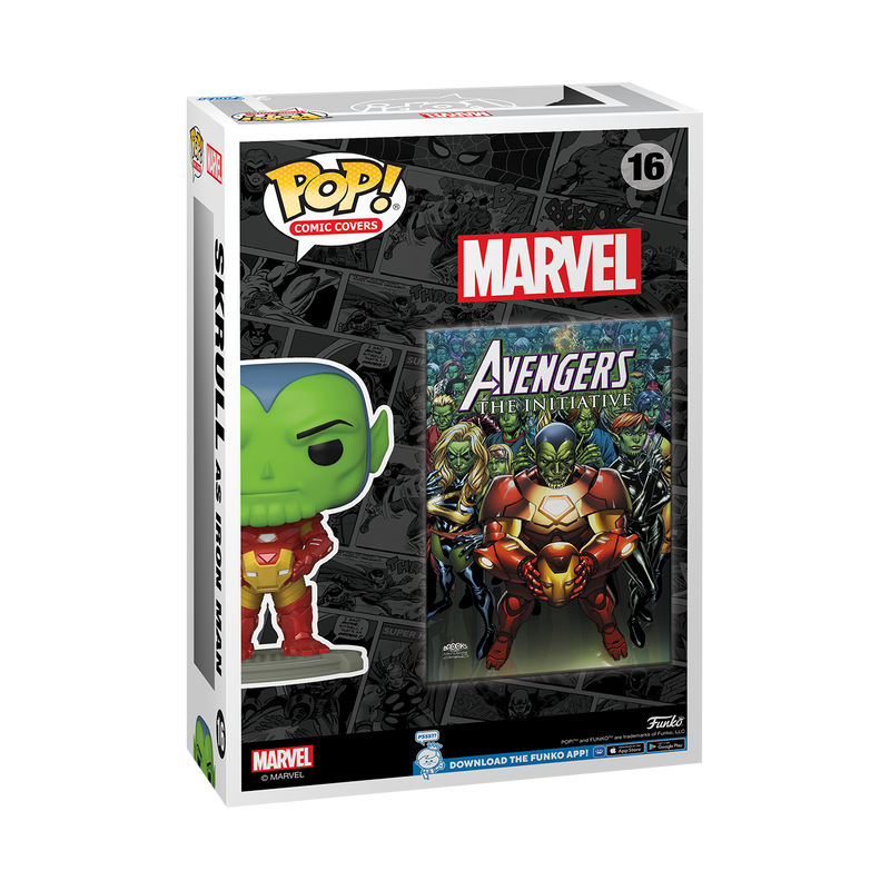Marvel Comics - Iron Man Skrull WonderCon Pop! Comic Cover WC23