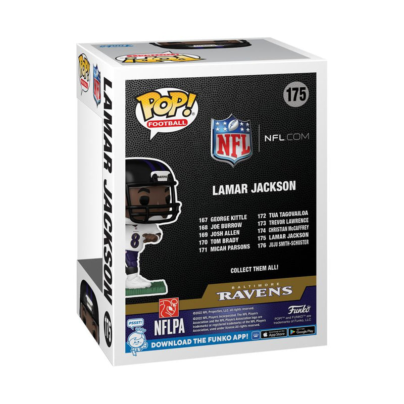 NFL: Ravens - Lamar Jackson (Away) Pop! Vinyl