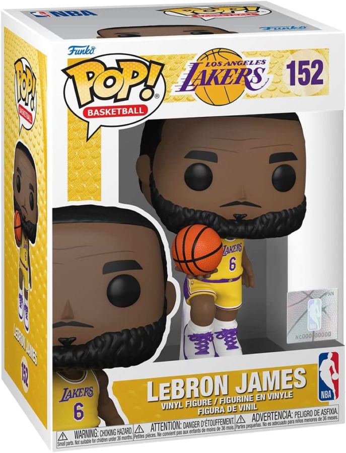 NBA: Los Angeles Lakers - Lebron James Pop! Vinyl