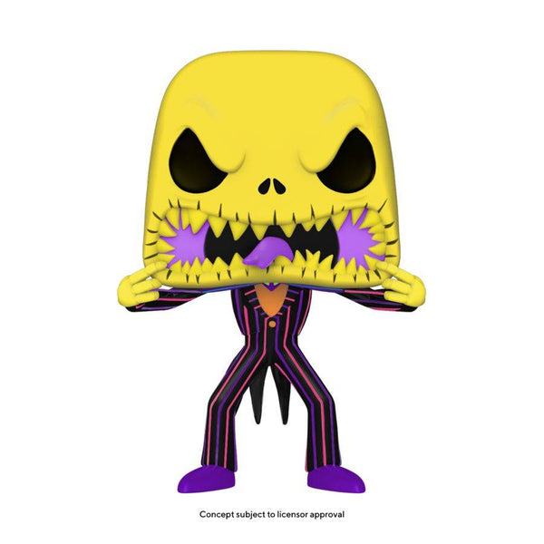 The Nightmare Before Christmas - Jack Scary Face Black Light Pop! Vinyl [RS]