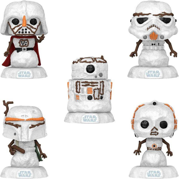 Star Wars - Snowman Pop! Vinyl 5-Pack [RS]