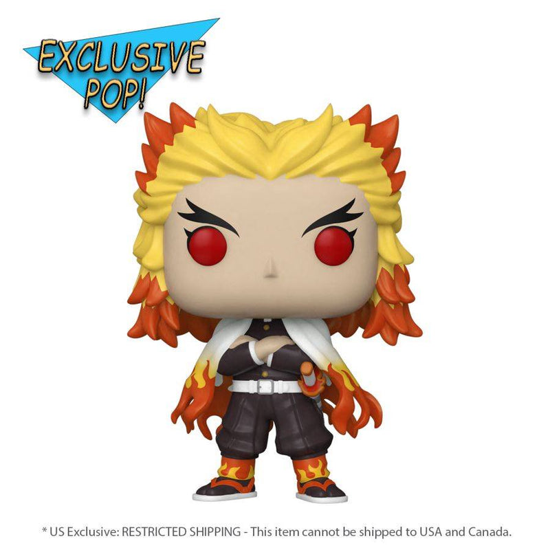 Demon Slayer - Kyojuro Rengoku Glow Pop! Vinyl [RS]