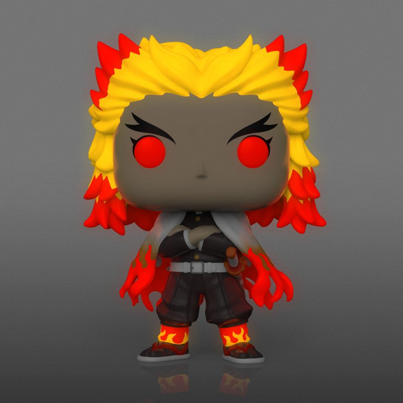 Demon Slayer - Kyojuro Rengoku Glow Pop! Vinyl [RS]