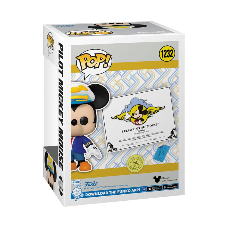 Disney - Pilot Mickey Mouse in Blue Suit D23 Pop! Vinyl [RS]