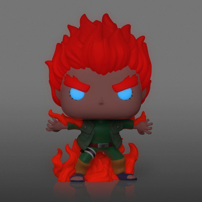 Naruto - Might Guy (Eight Inner Gates) Glow Pop! Vinyl [RS]