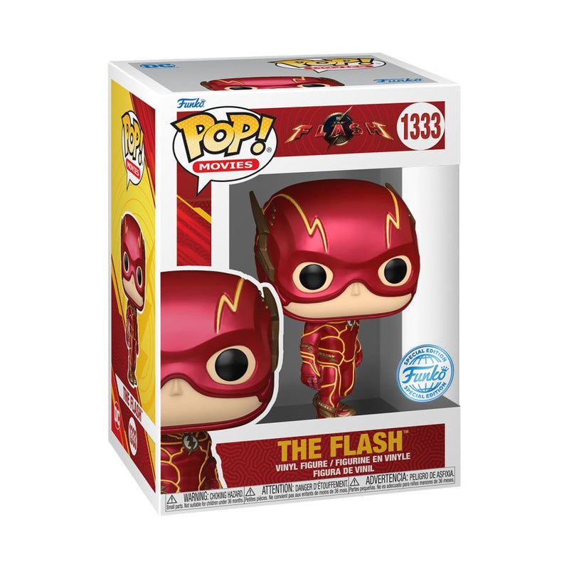 The Flash (2023) - The Flash (Metallic) Pop! Vinyl [RS]