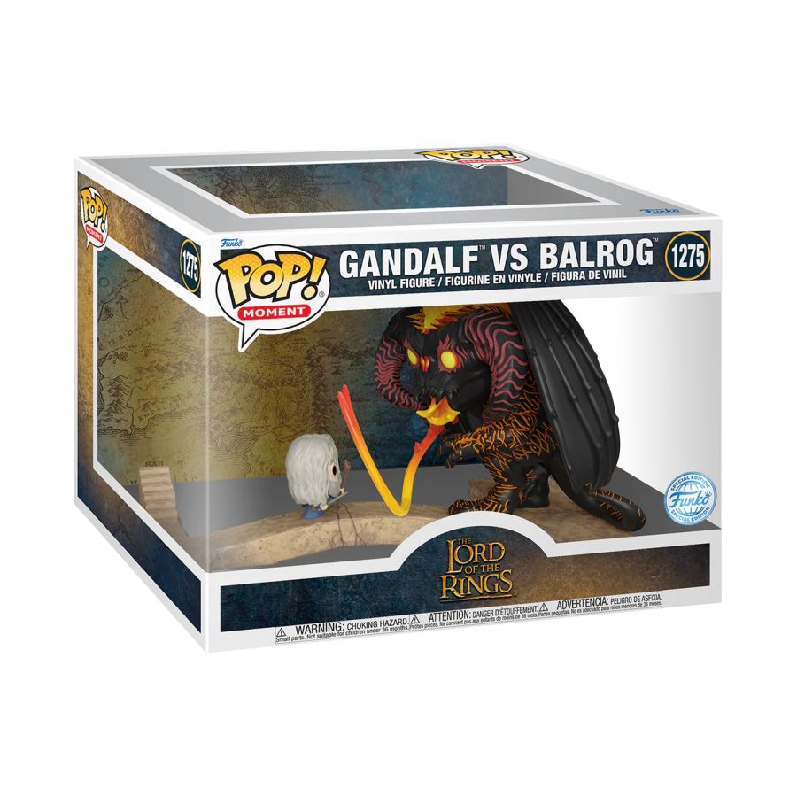 Buy The Lord of the Rings Gandalf vs Balrog Pop! Moment [RS