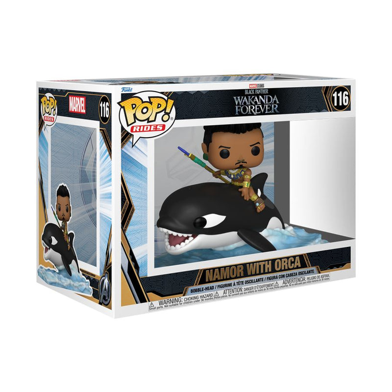 Black Panther 2: Wakanda Forever - Namor with Orca Pop! Ride