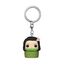Demon Slayer - Nezuko in Basket Pop! Keychain [RS]