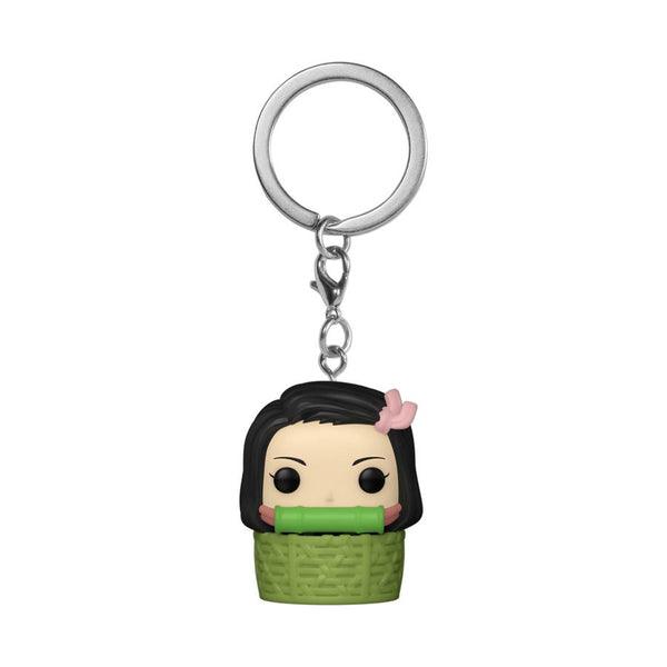 Demon Slayer - Nezuko in Basket Pop! Keychain [RS]