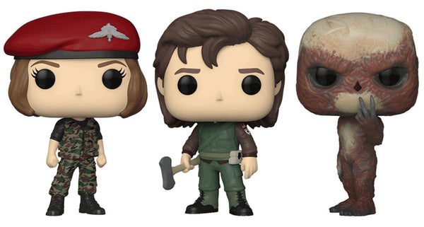 Stranger Things - Robin, Steve & Vecna Pop! 3-Pack [RS]