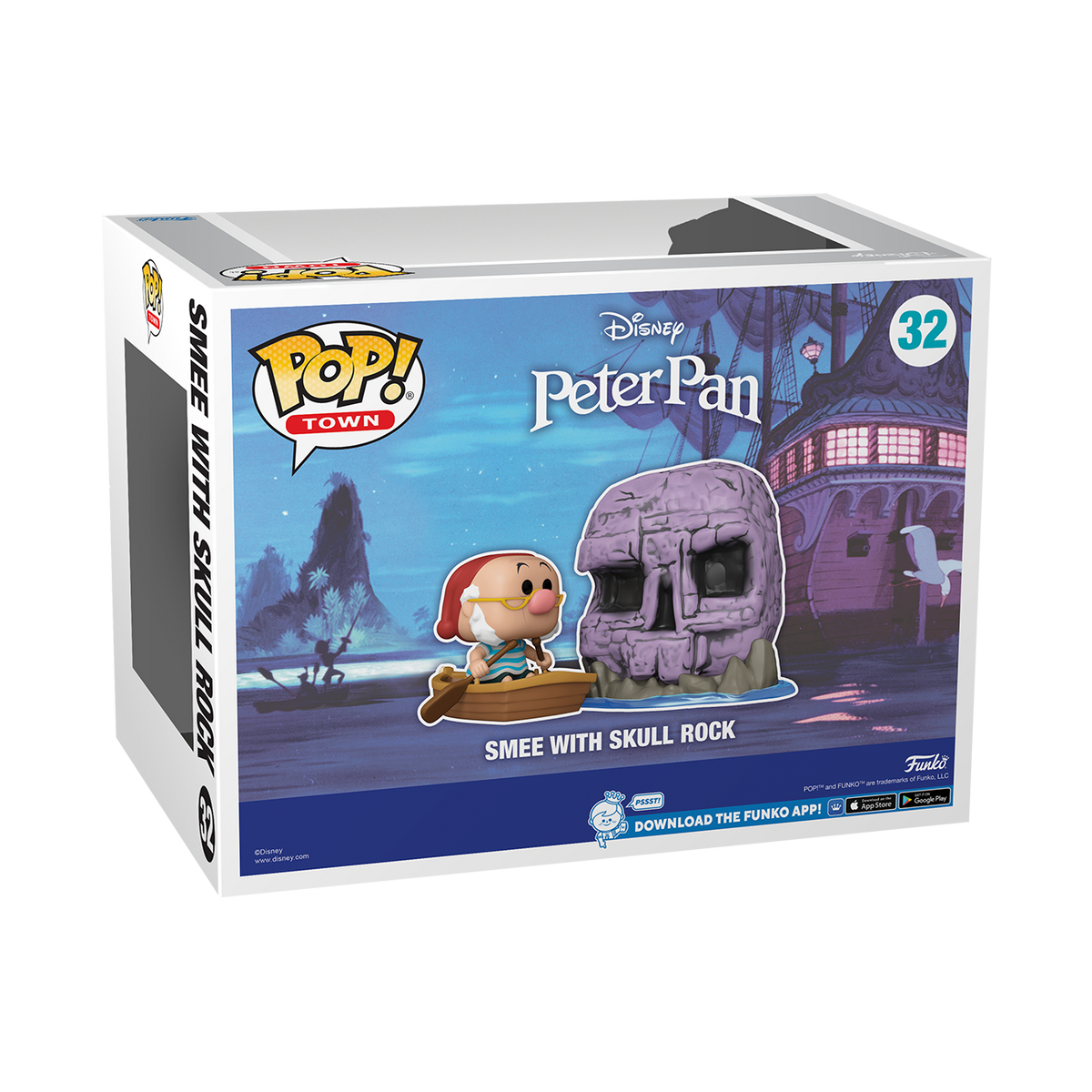 Buy Peter Pan Smee with Skull Rock Pop Town NYCC 2022 RS Online Australia Minitopia