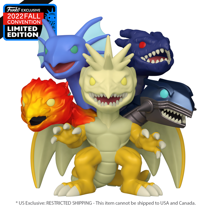 Yu-Gi-Oh! - Five-Headed Dragon 6" Pop! Vinyl NYCC 2022 [RS]