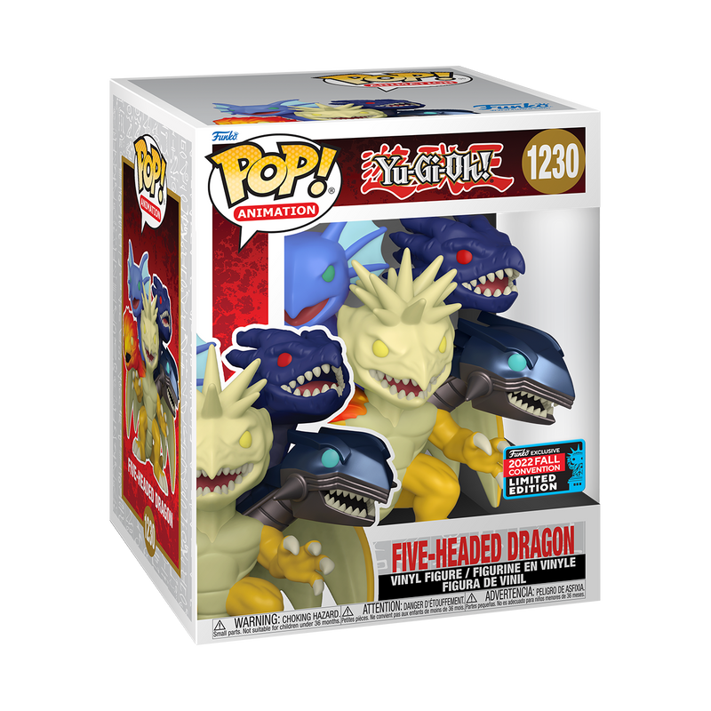 Yu-Gi-Oh! - Five-Headed Dragon 6" Pop! Vinyl NYCC 2022 [RS]