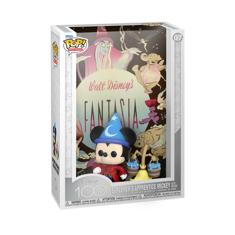 Disney's Fantasia - Sorcerer's Apprentice Mickey with Broom Pop! Poster