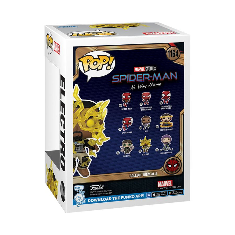 Spider-Man: No Way Home - Electro Pop! Vinyl