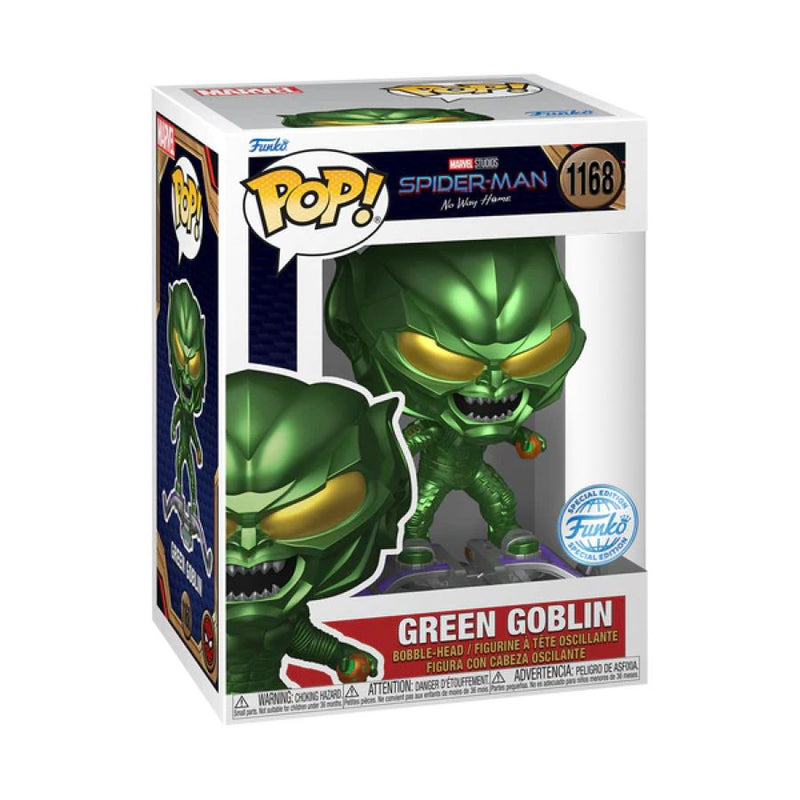 Spider-Man: No Way Home - Green Goblin with Bomb Pop! Vinyl [RS]
