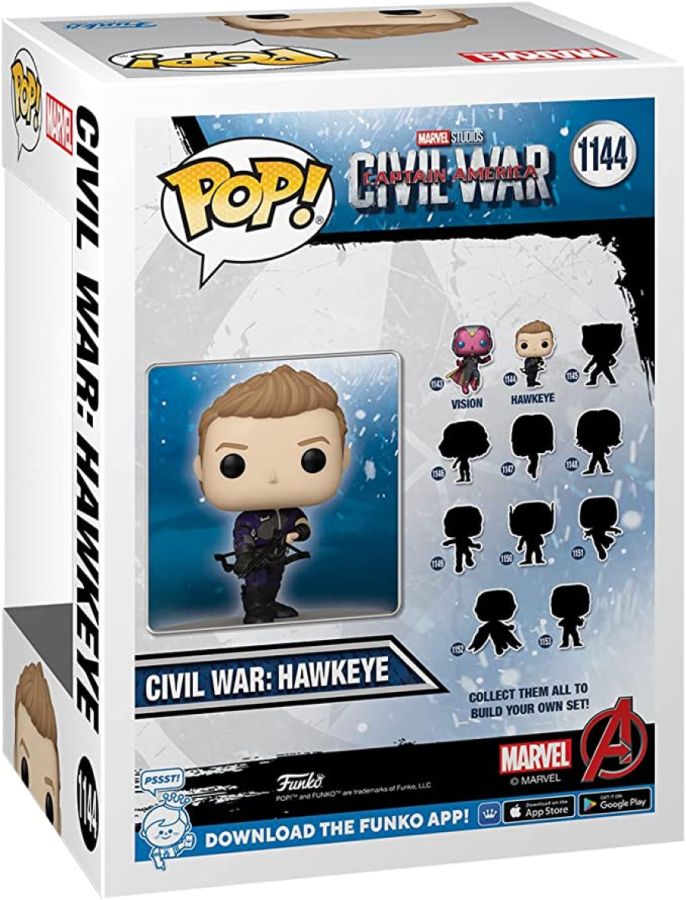 Captain America 3: Civil War - Hawkeye Build A Scene Pop! Vinyl [RS]