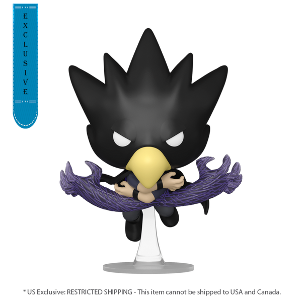 My Hero Academia - Fumikage Tokoyami (Fallen Angel) US Exclusive Glow Pop! Vinyl [RS]