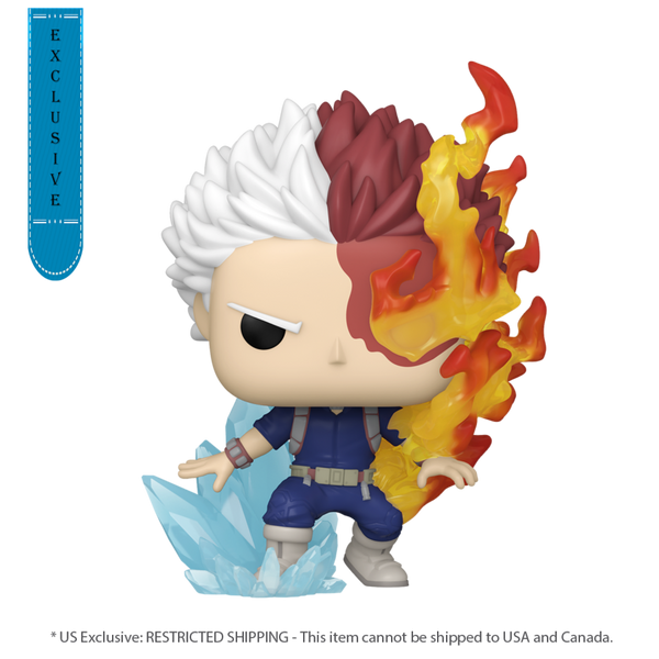 My Hero Academia - Shoto Todoroki US Exclusive Glow Pop! Vinyl [RS]