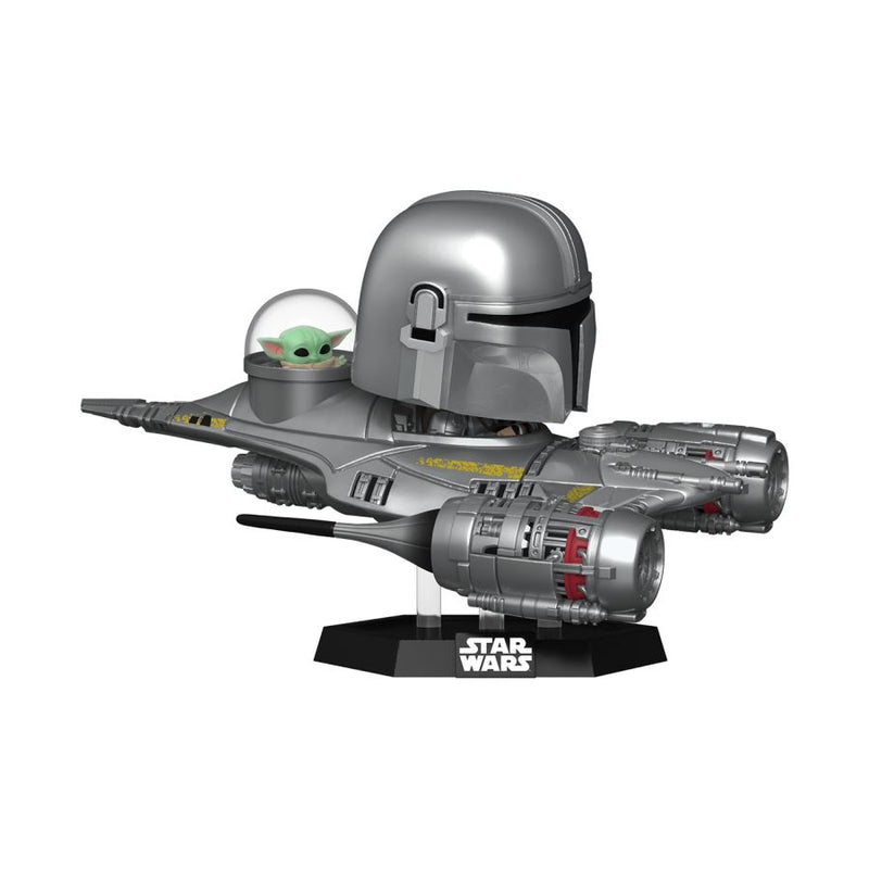 Star Wars - The Mandalorian and Grogu in N1 Starfighter Pop! Ride [RS]