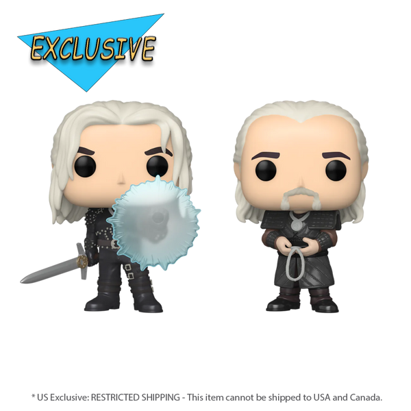 The Witcher (TV) - Geralt & Vesemir Pop! Vinyl 2-Pack [RS]