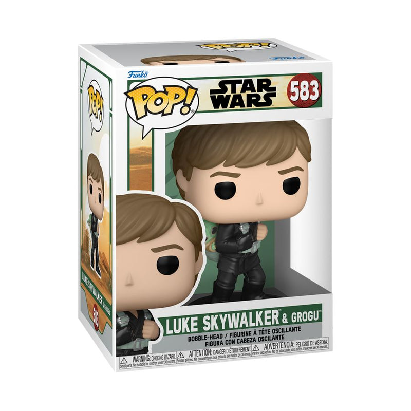 Star Wars: Book of Boba Fett - Luke Skywalker & Grogu Pop! Vinyl