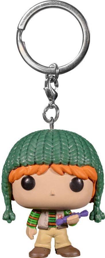 Harry Potter - Ron  Weasley Holiday Pop! Keychain [RS]